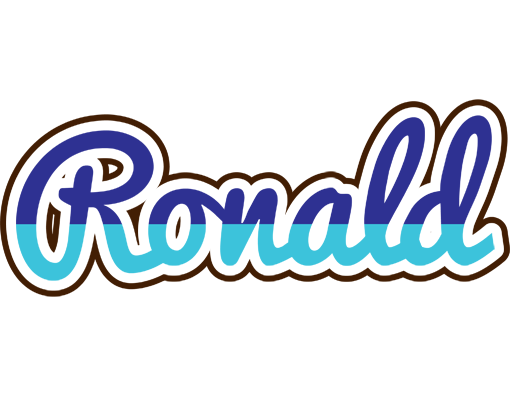 Ronald raining logo