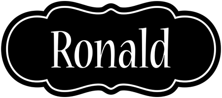 Ronald welcome logo