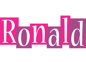 Ronald whine logo