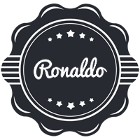 Ronaldo badge logo