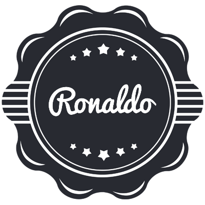 Ronaldo badge logo