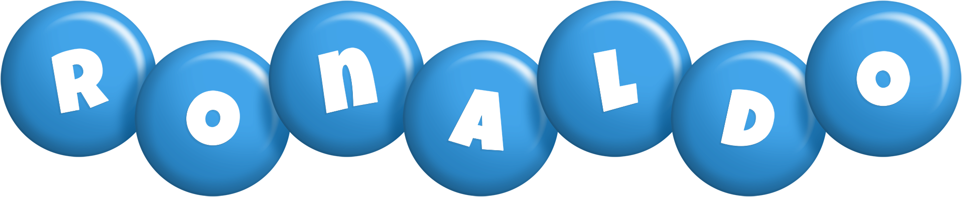 Ronaldo candy-blue logo