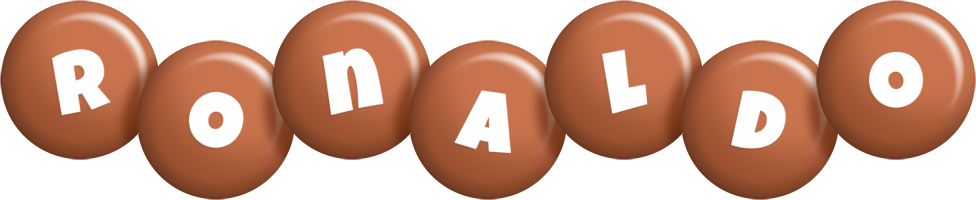 Ronaldo candy-brown logo