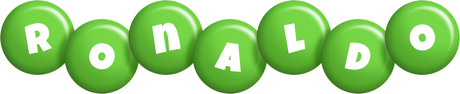 Ronaldo candy-green logo