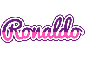 Ronaldo cheerful logo
