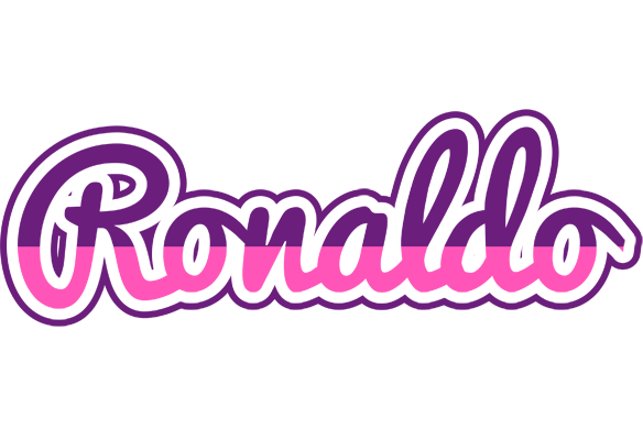 Ronaldo cheerful logo
