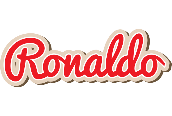 Ronaldo chocolate logo