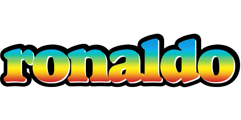 Ronaldo color logo