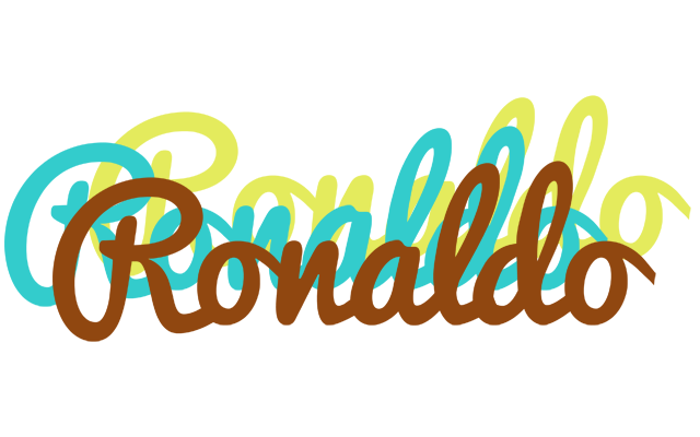 Ronaldo cupcake logo