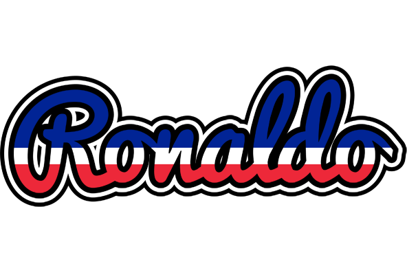 Ronaldo france logo