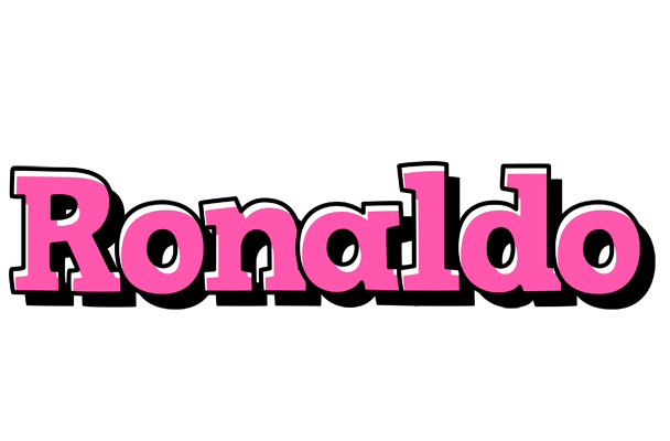 Ronaldo girlish logo