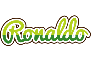 Ronaldo golfing logo