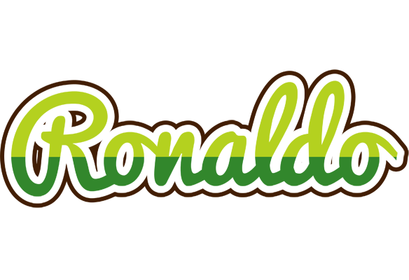 Ronaldo golfing logo