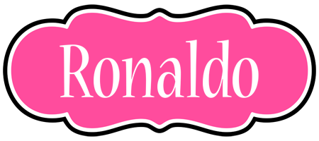 Ronaldo invitation logo