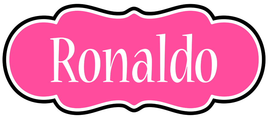 Ronaldo invitation logo