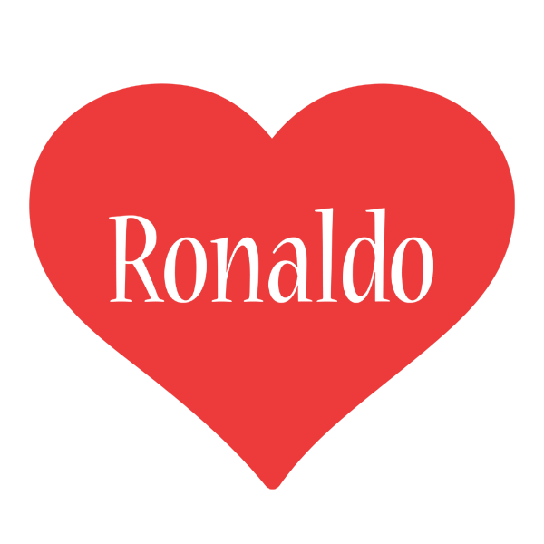 Ronaldo love logo