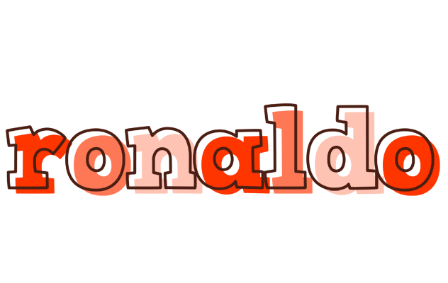 Ronaldo paint logo