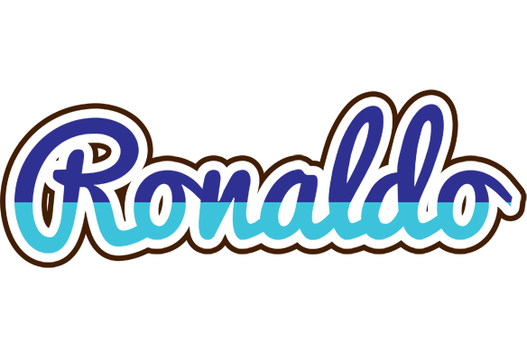 Ronaldo raining logo