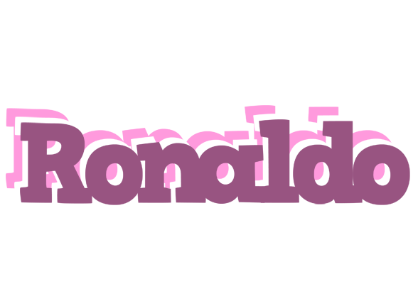Ronaldo relaxing logo