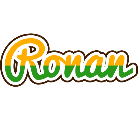 Ronan banana logo