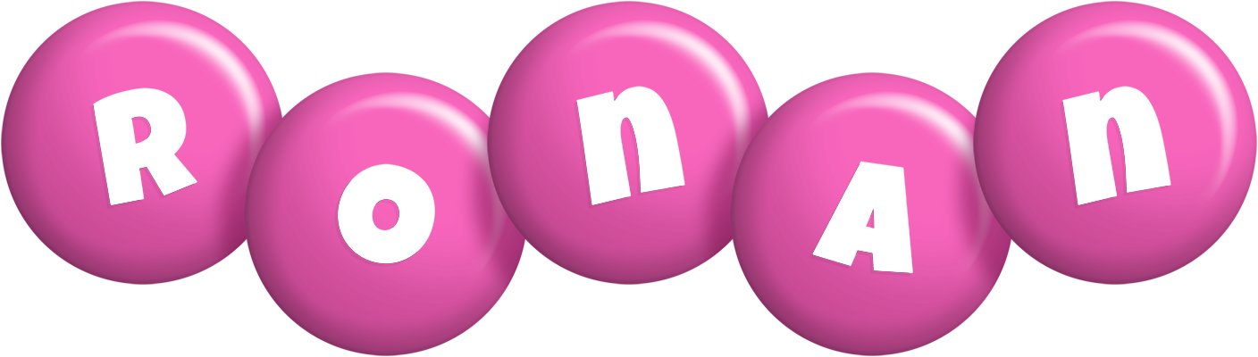Ronan candy-pink logo