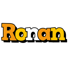 Ronan cartoon logo