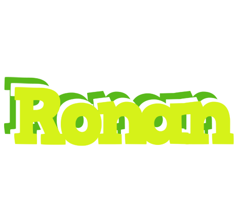 Ronan citrus logo