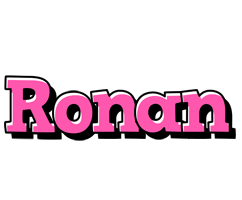 Ronan girlish logo