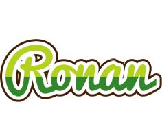 Ronan golfing logo