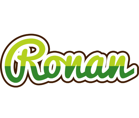 Ronan golfing logo