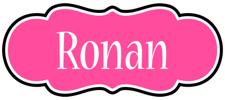 Ronan invitation logo