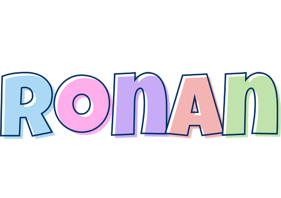 Ronan pastel logo