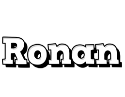 Ronan snowing logo