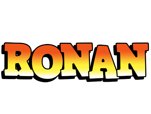 Ronan sunset logo
