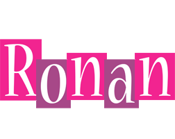 Ronan whine logo