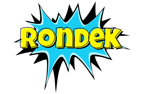 Rondek amazing logo