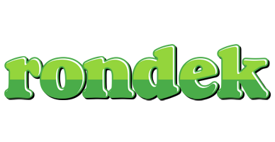 Rondek apple logo