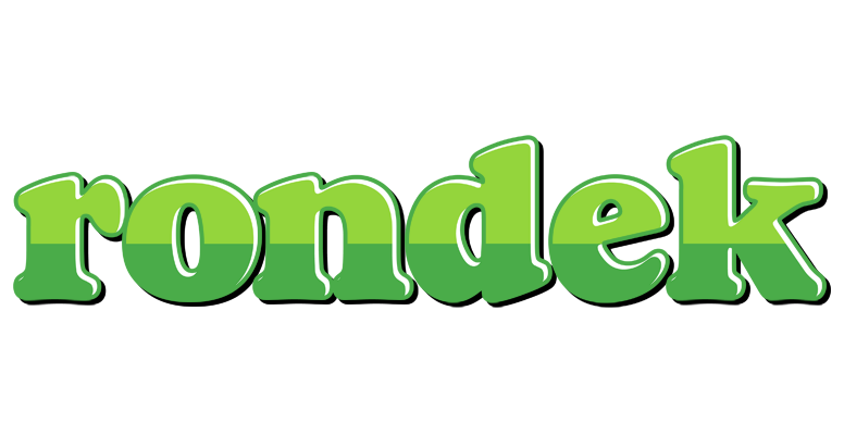 Rondek apple logo