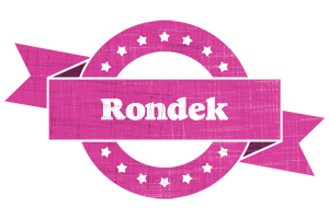 Rondek beauty logo