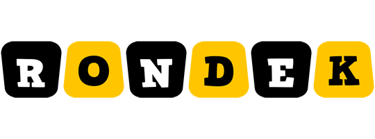 Rondek boots logo