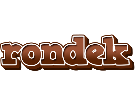 Rondek brownie logo