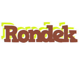 Rondek caffeebar logo