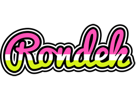 Rondek candies logo