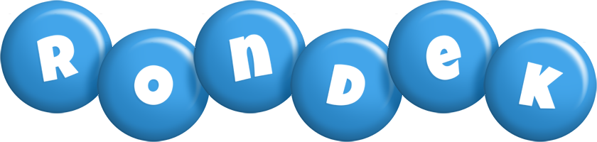 Rondek candy-blue logo