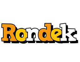Rondek cartoon logo