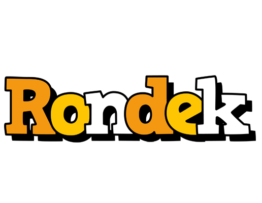 Rondek cartoon logo
