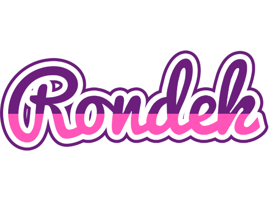 Rondek cheerful logo