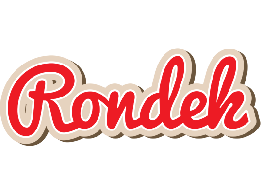 Rondek chocolate logo