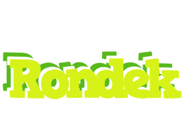 Rondek citrus logo