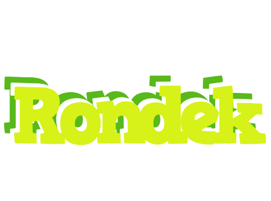 Rondek citrus logo